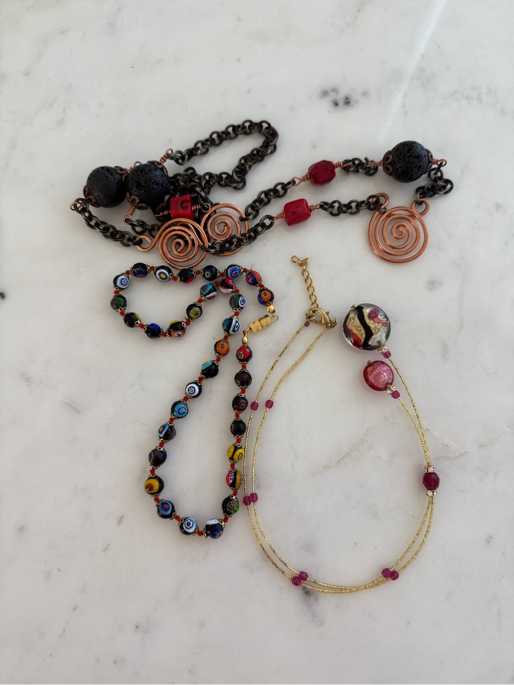 Handcrafted Necklaces - Costume Jewelry